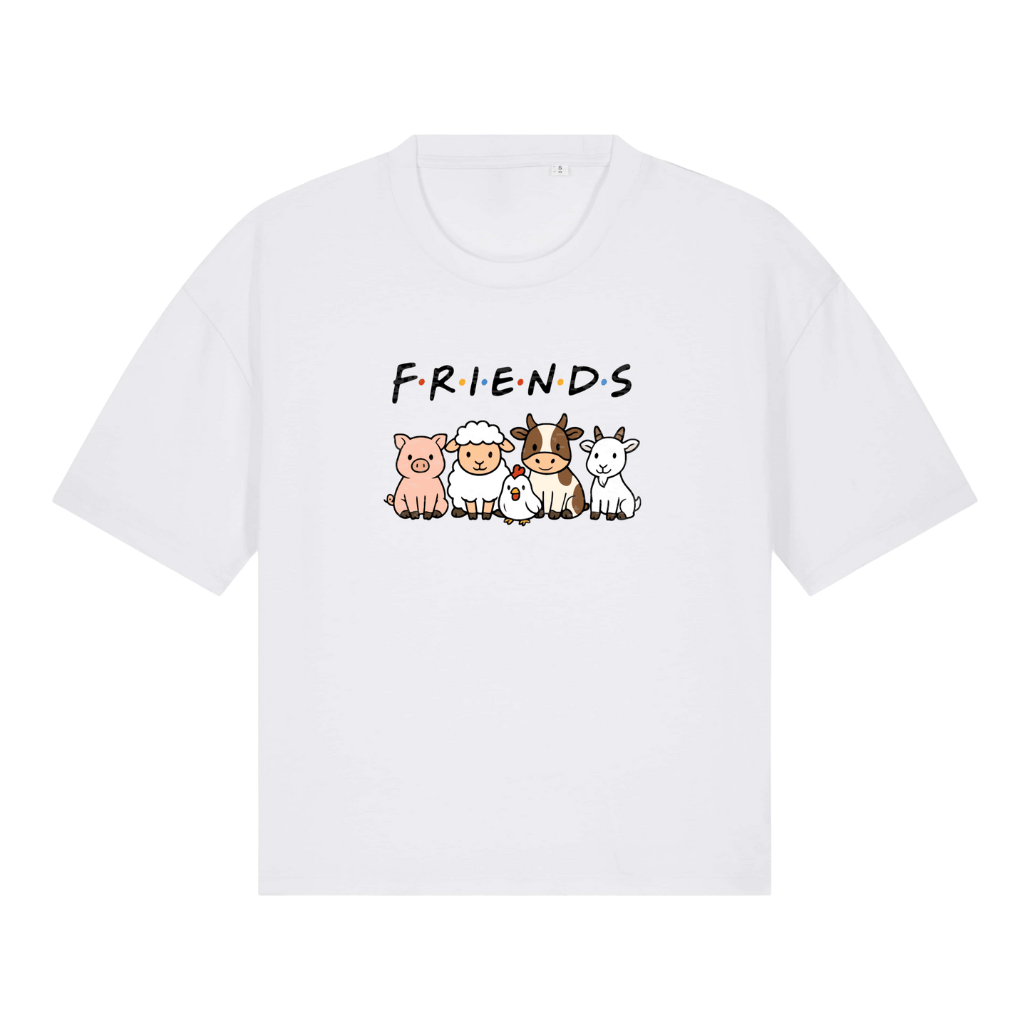 Friends Women's Boxy T-Shirt - Vegan America