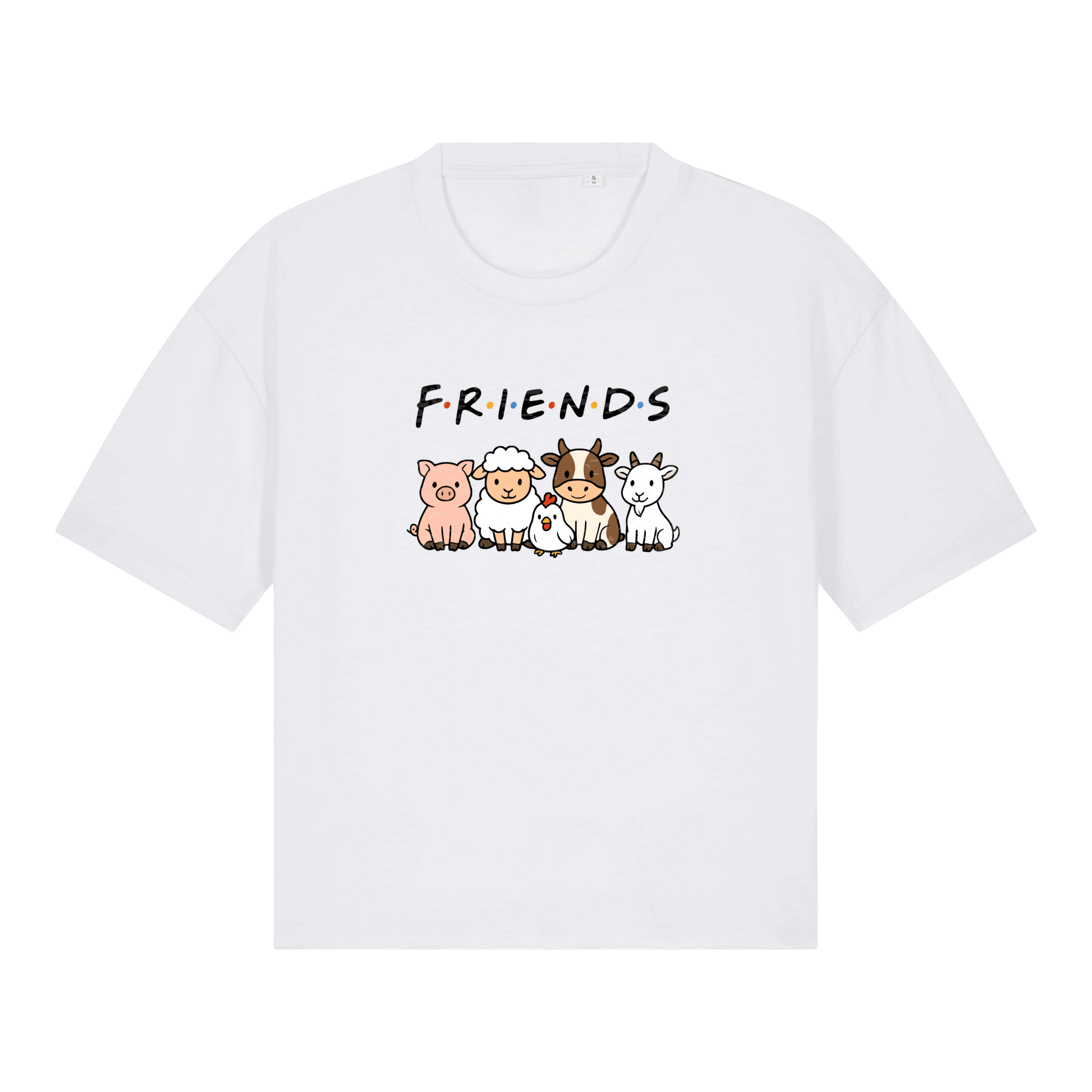 Friends Women's Boxy T-Shirt - Vegan America