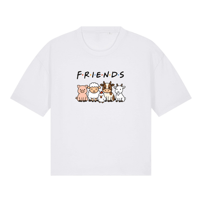 Friends Women's Boxy T-Shirt - Vegan America