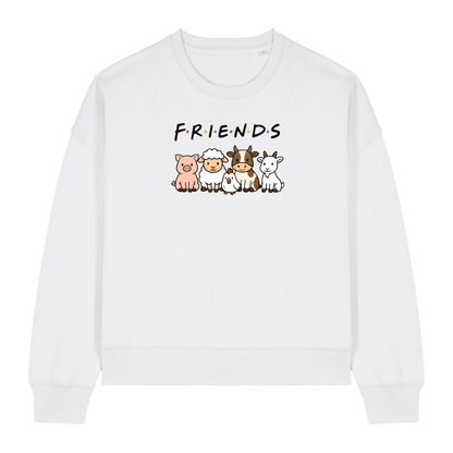 Friends Women's Sweatshirt - Vegan America