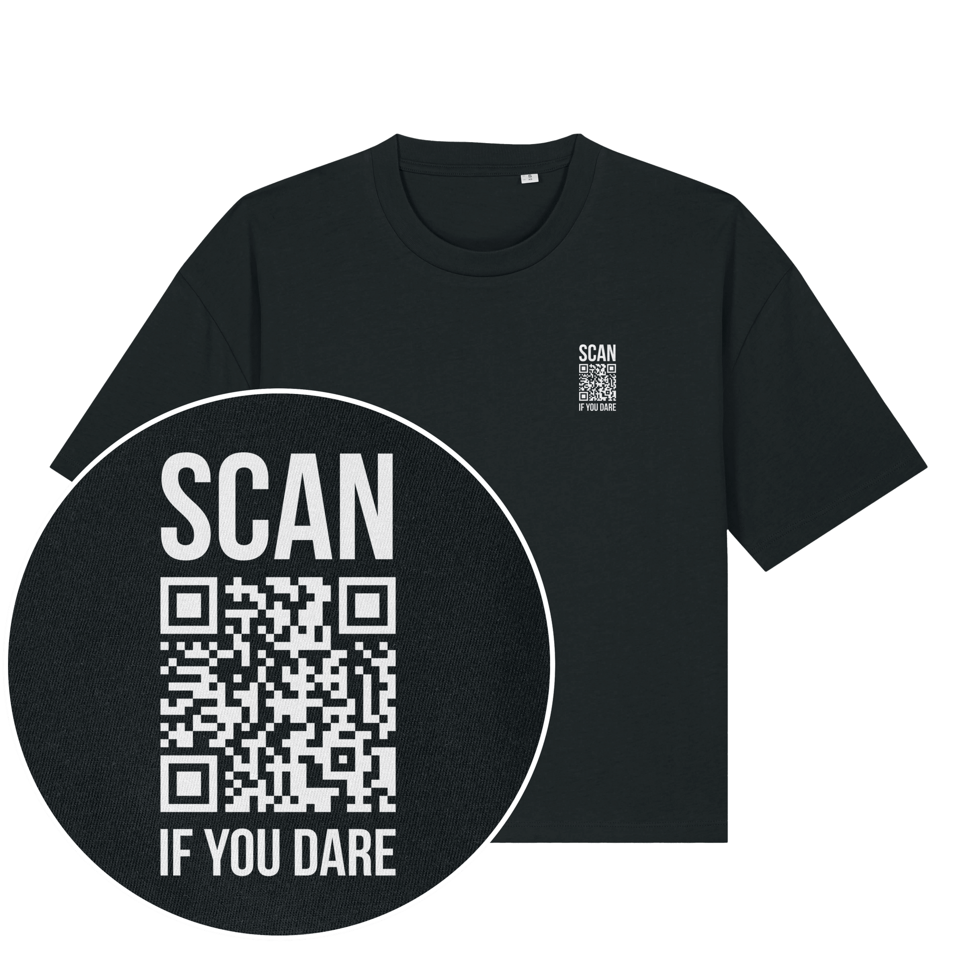 Watch Dominion QR Code Women's Boxy T-Shirt - Vegan America