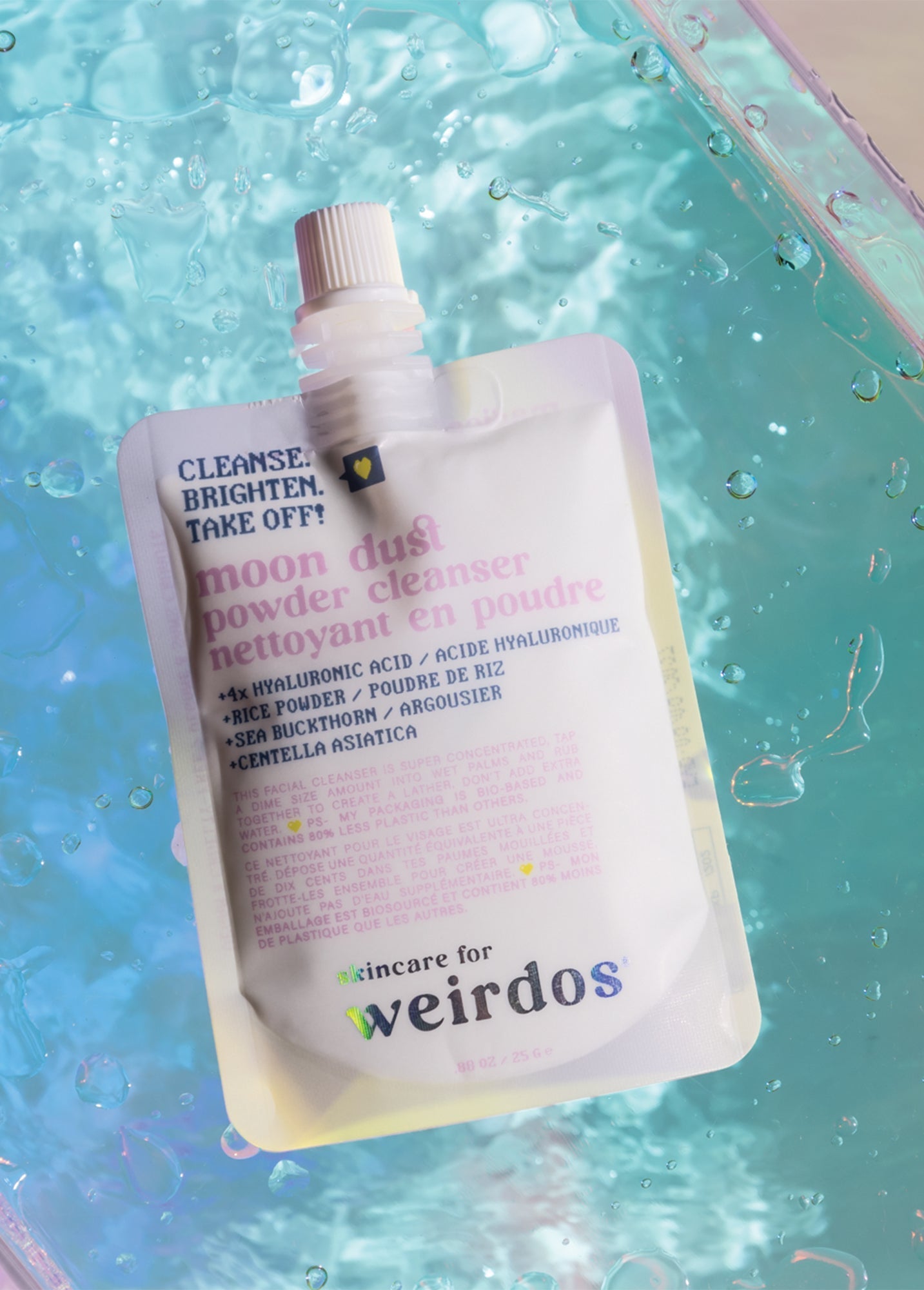 moon dust powder cleanser