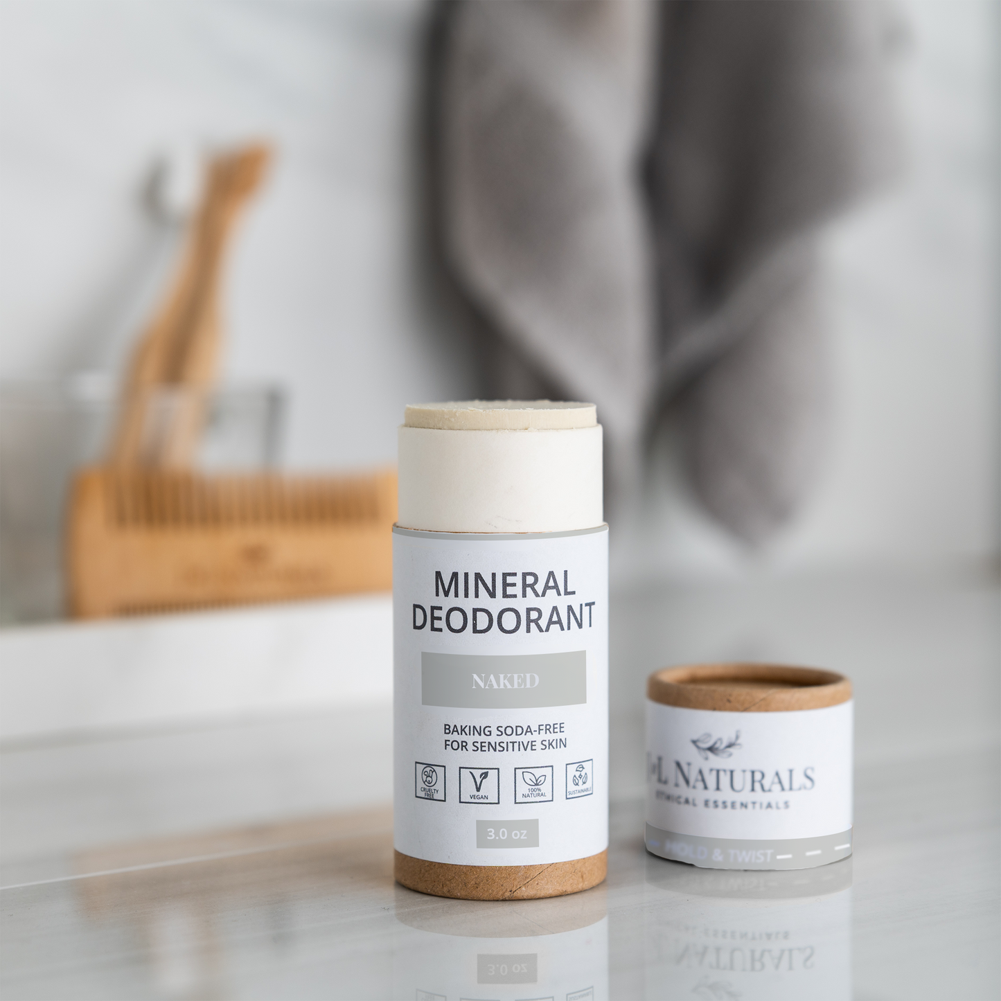 Mineral (Baking Soda-Free) Deodorant — Travel Size