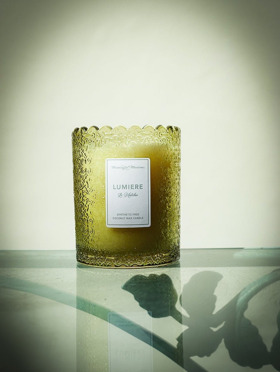Le Matcha Natural Candle 8oz Kaia Collection - Vegan America
