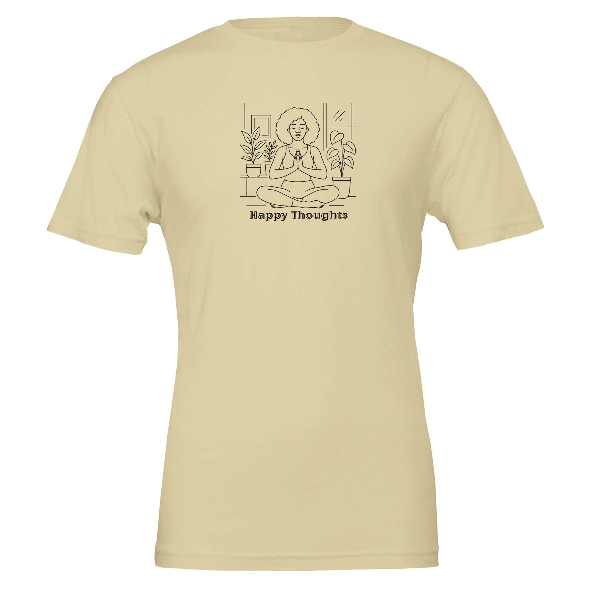Happy Thoughts, Eco - Conscious TShirt - Vegan America