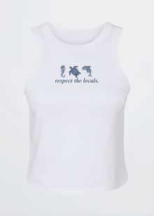 RESPECT THE LOCALS TANK - Vegan America