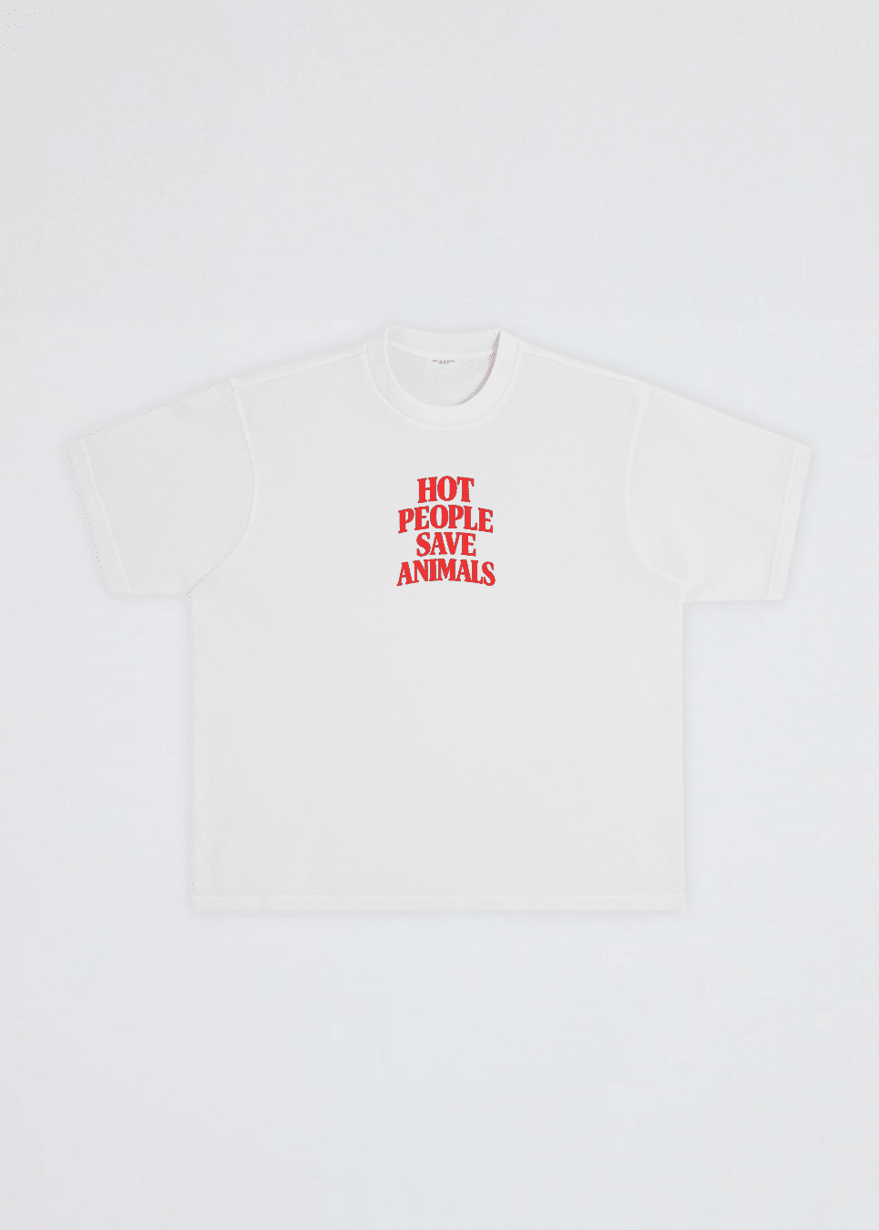 HOT PEOPLE SAVE ANIMALS TEE - Vegan America