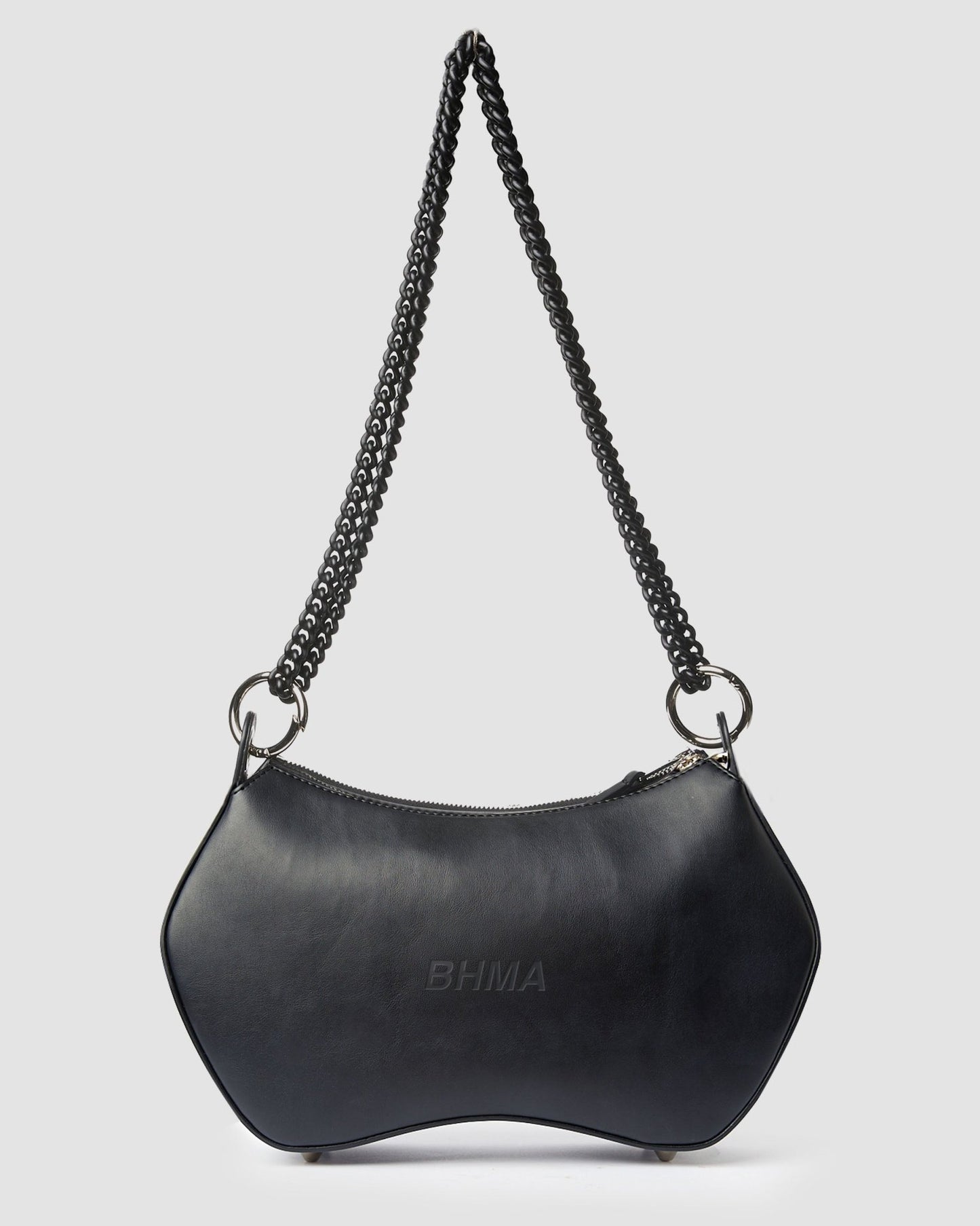 Noir BHMA Bag of grape - based vegan leather - Vegan America