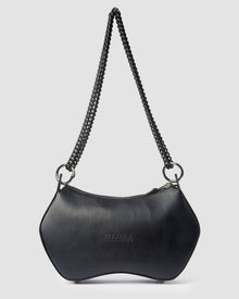 Noir BHMA Bag of grape - based vegan leather - Vegan America