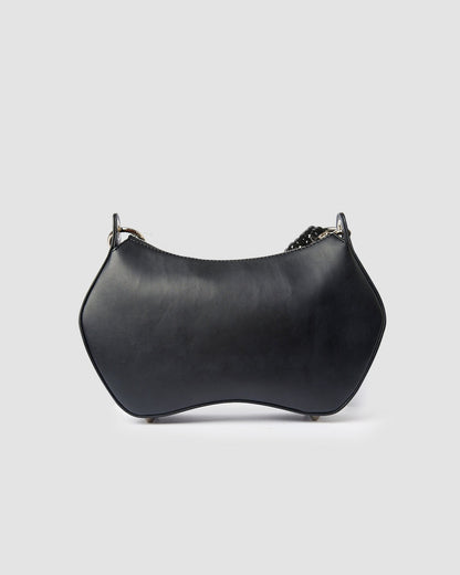 Noir BHMA Bag of grape - based vegan leather - Vegan America