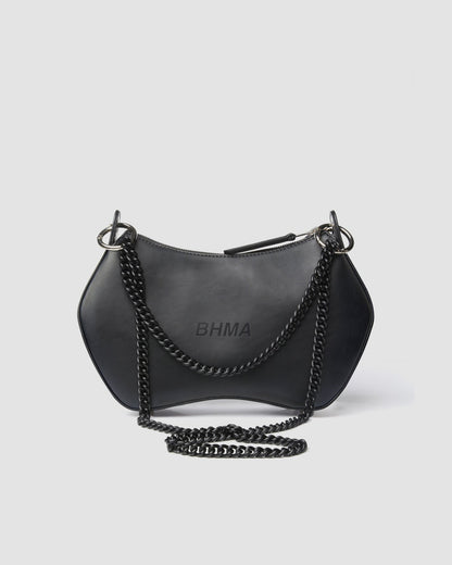 Noir BHMA Bag of grape - based vegan leather - Vegan America