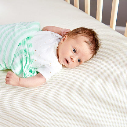 Naturepedic Breathable Organic Lightweight 2-Stage Crib Mattress