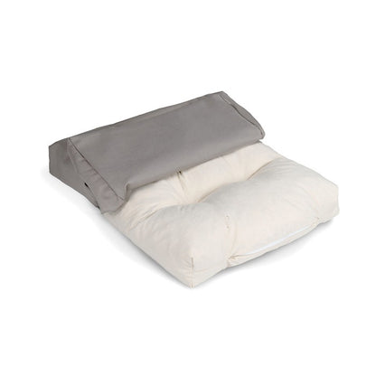 Organic Pet Bed with Washable Waterproof Cover - Small