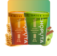 Comfort Set – Warm Supergrain Cereal Duo (Maple & Apple)