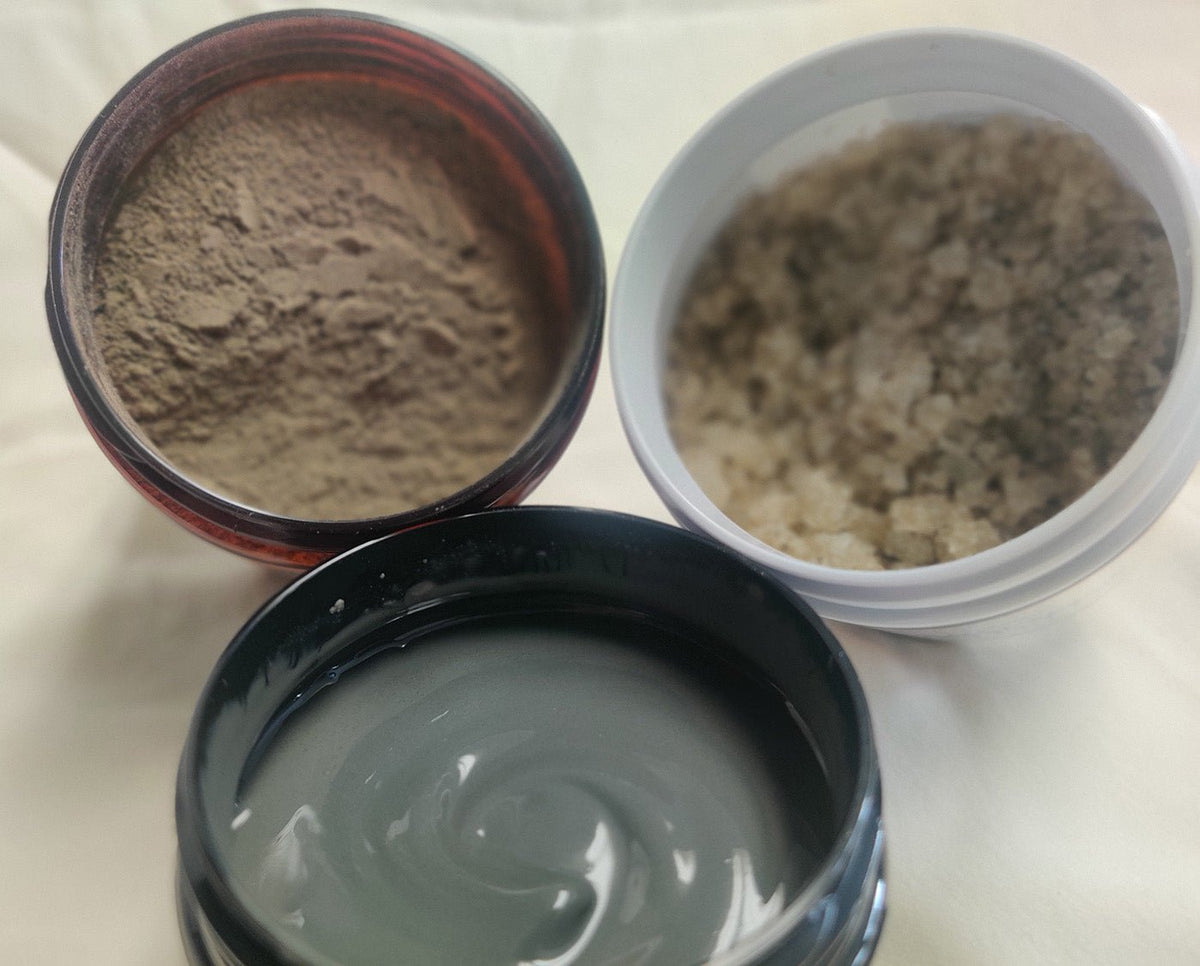3-Step Dead Sea Skin Renewal Set | Carnallis C-12, C-10 & Mineral Scrub - Vegan America