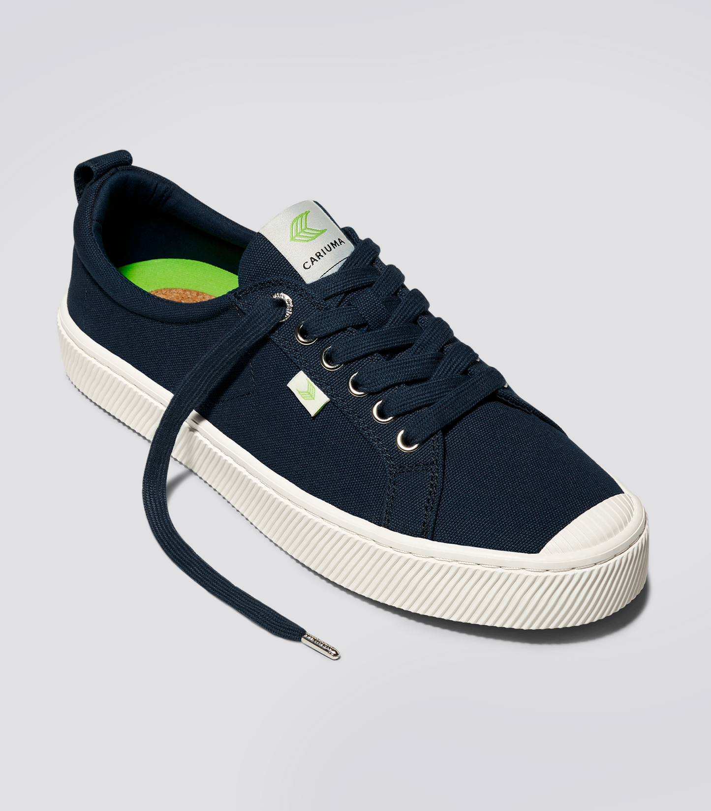 OCA Low Navy Canvas Sneaker Women