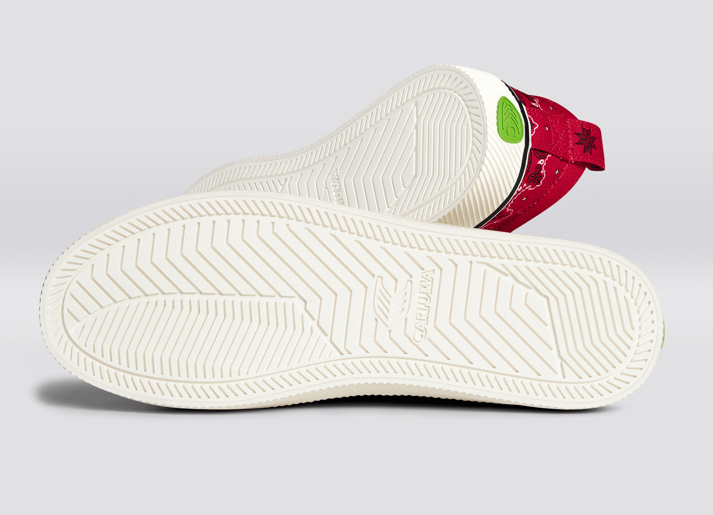OCA Low Red Bandana Canvas Sneaker Women