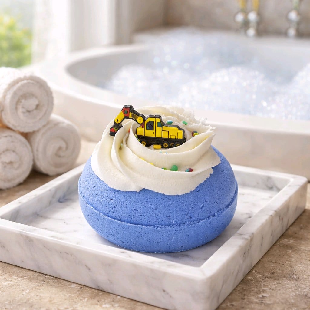 ocean croc charm bath bomb donut