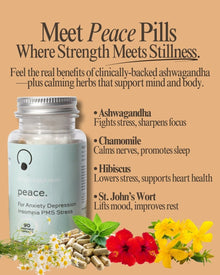 Peace Pills - Natural Wellness Supplement
