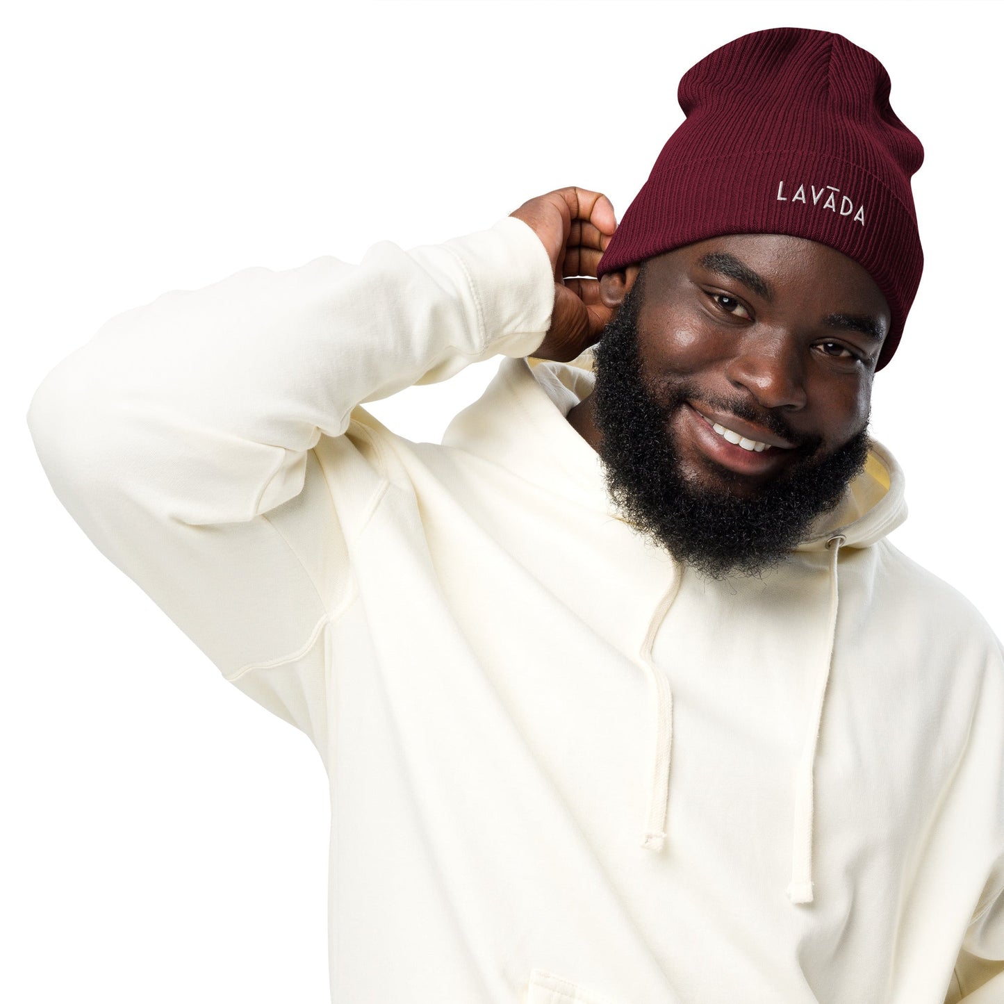 100% Organic Cotton Unisex Ribbed Beanie - Vegan America