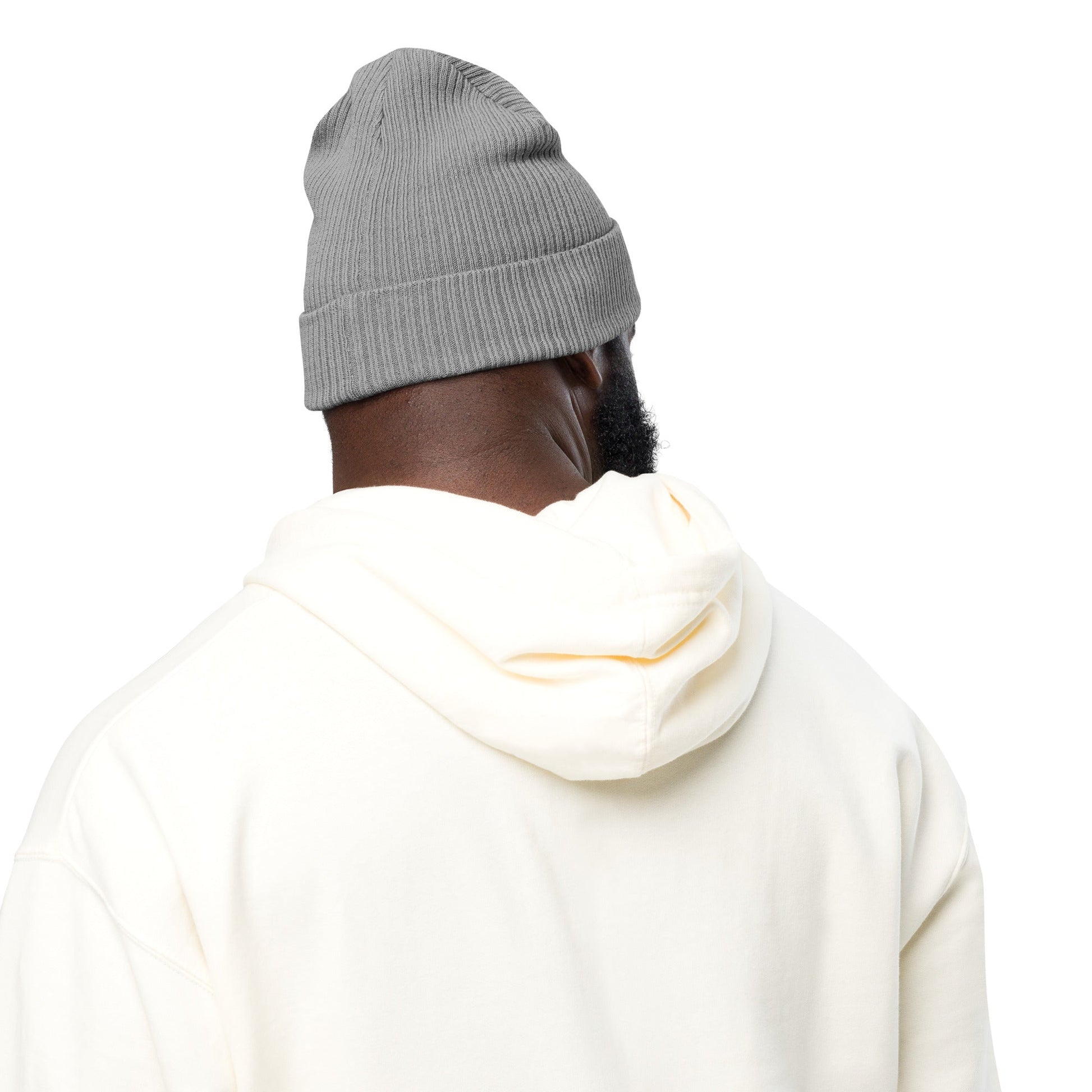 100% Organic Cotton Unisex Ribbed Beanie - Vegan America