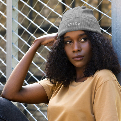 100% Organic Cotton Unisex Ribbed Beanie - Vegan America