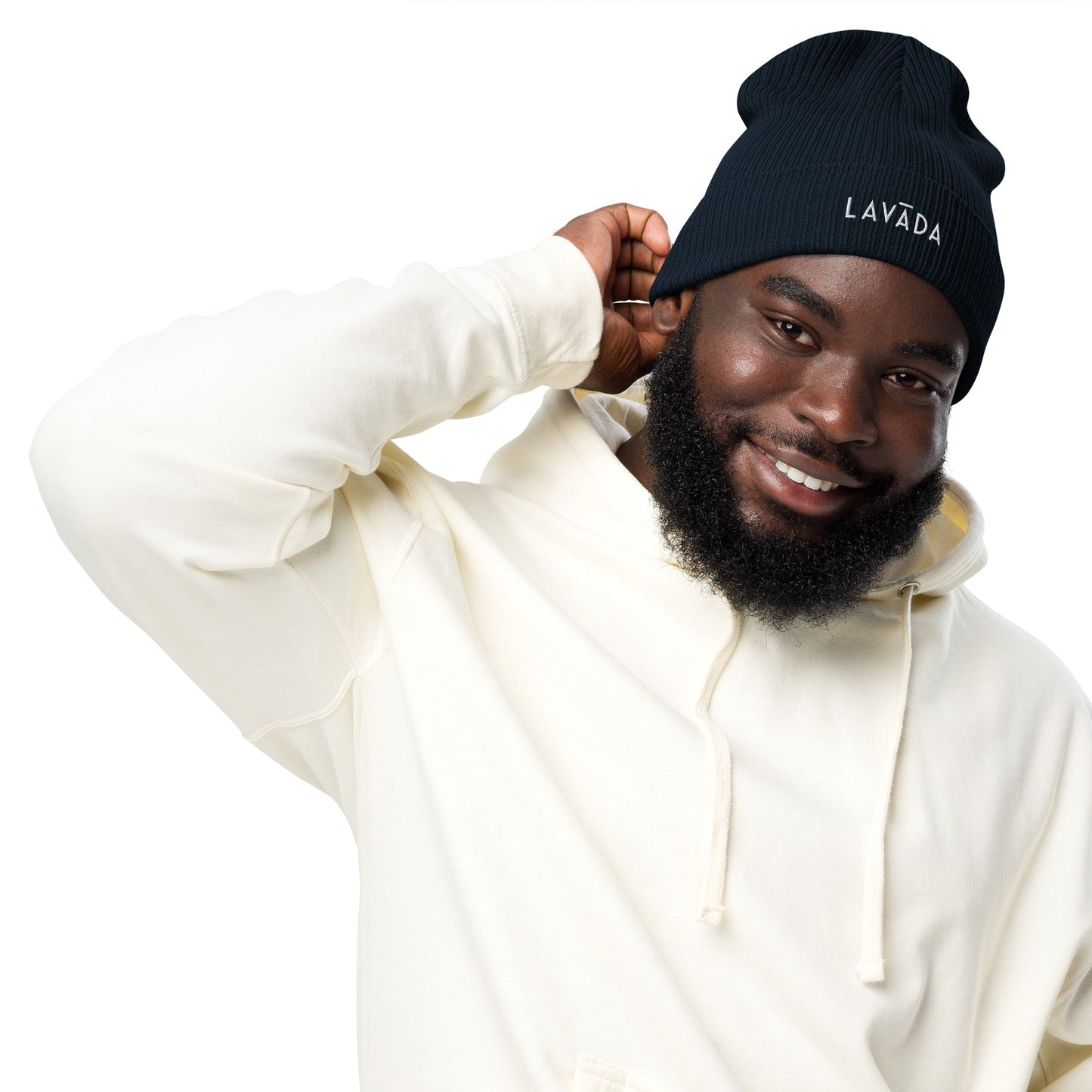 100% Organic Cotton Unisex Ribbed Beanie - Vegan America