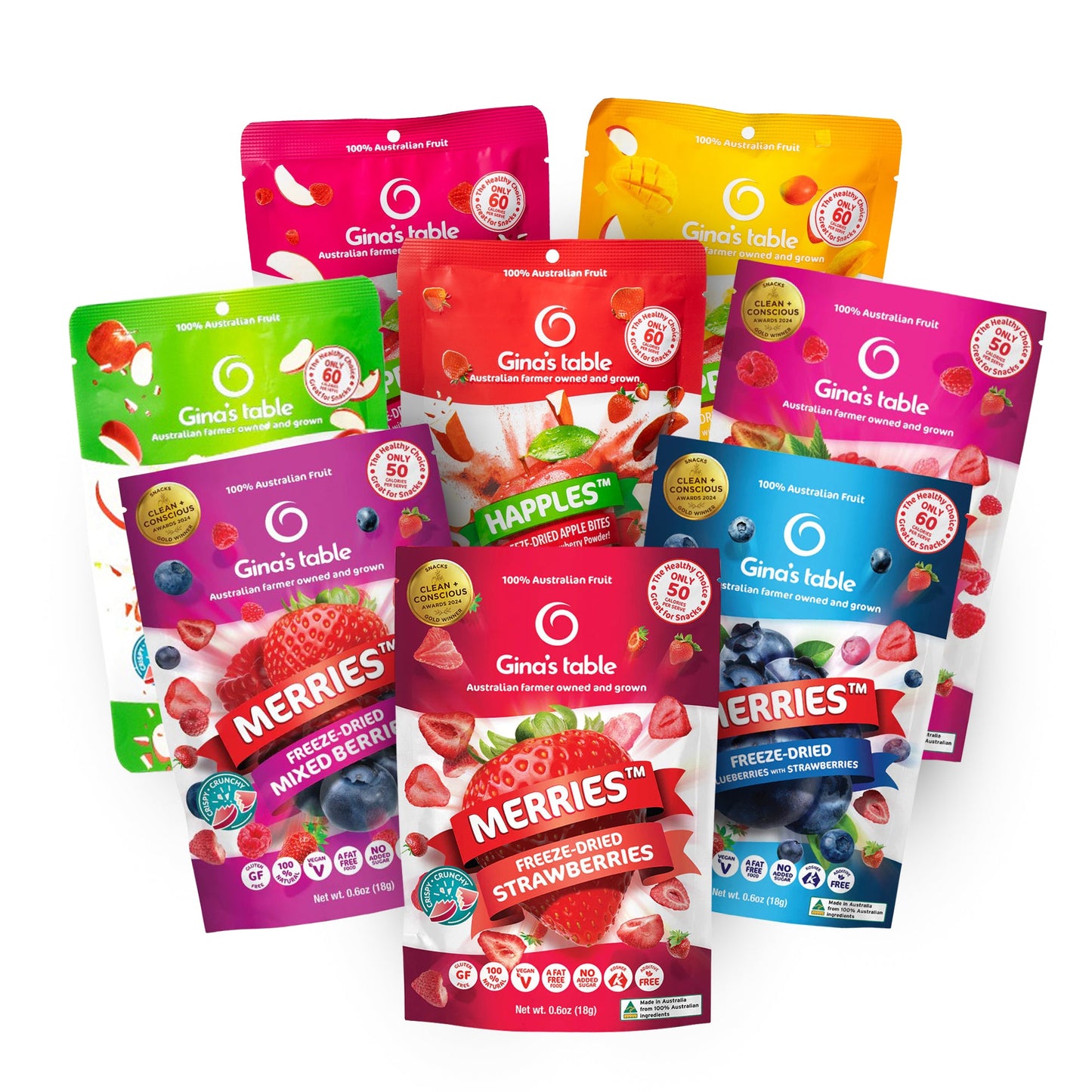 Freeze Dried Snack Variety Pack (8 pack)