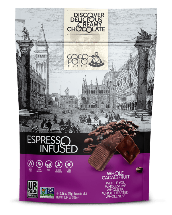 Coco Polo bliss™ Whole Espresso Bean Infused - Vegan America