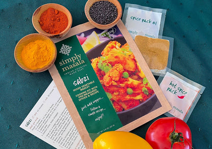 Sabzi - Mixed Vegetable Medley - Indian Spice Kit
