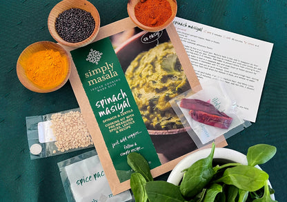 Lotsa Legumes! 3 lentil/legume plant-based delights - Indian Cooking Kit with Spices, Lentils and Recipe