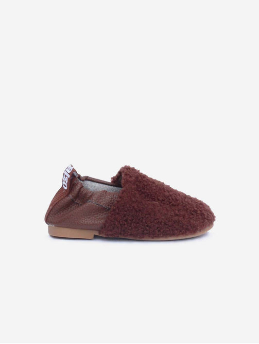 PAIZO ALMA, Brown Slipper Shoe