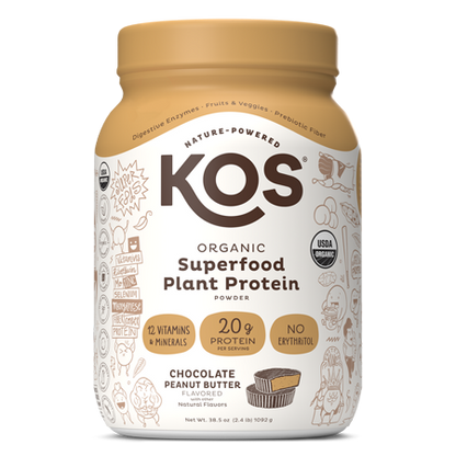 Organic Plant Protein, Chocolate Peanut Butter, 28 Servings