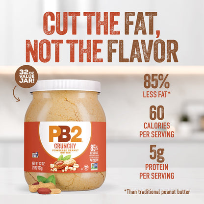 PB2 - Powdered Peanut Butter - Crunchy