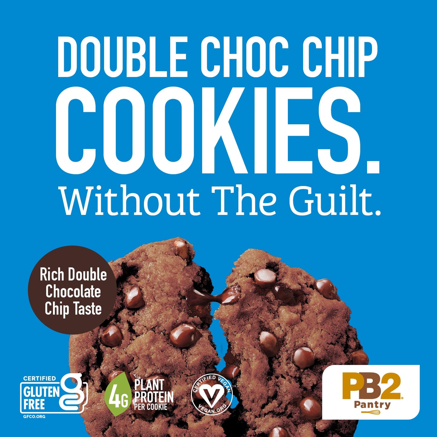 PB2 Pantry - Double Chocolate Chip Cookie Mix