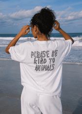 PLEASE BE KIND TO ANIMALS TEE - Vegan America