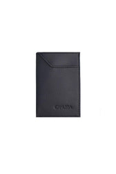 Persimmon Slim Wallet in Black - Vegan America