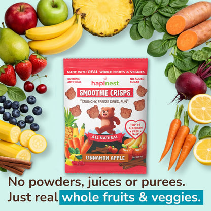 Cinnamon Apple - Hapinest | Freeze Dried Fruits & Veggies