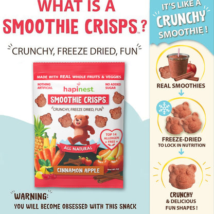 Cinnamon Apple - Hapinest | Freeze Dried Fruits & Veggies
