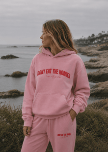 Red Arch Hoodie - Vegan America
