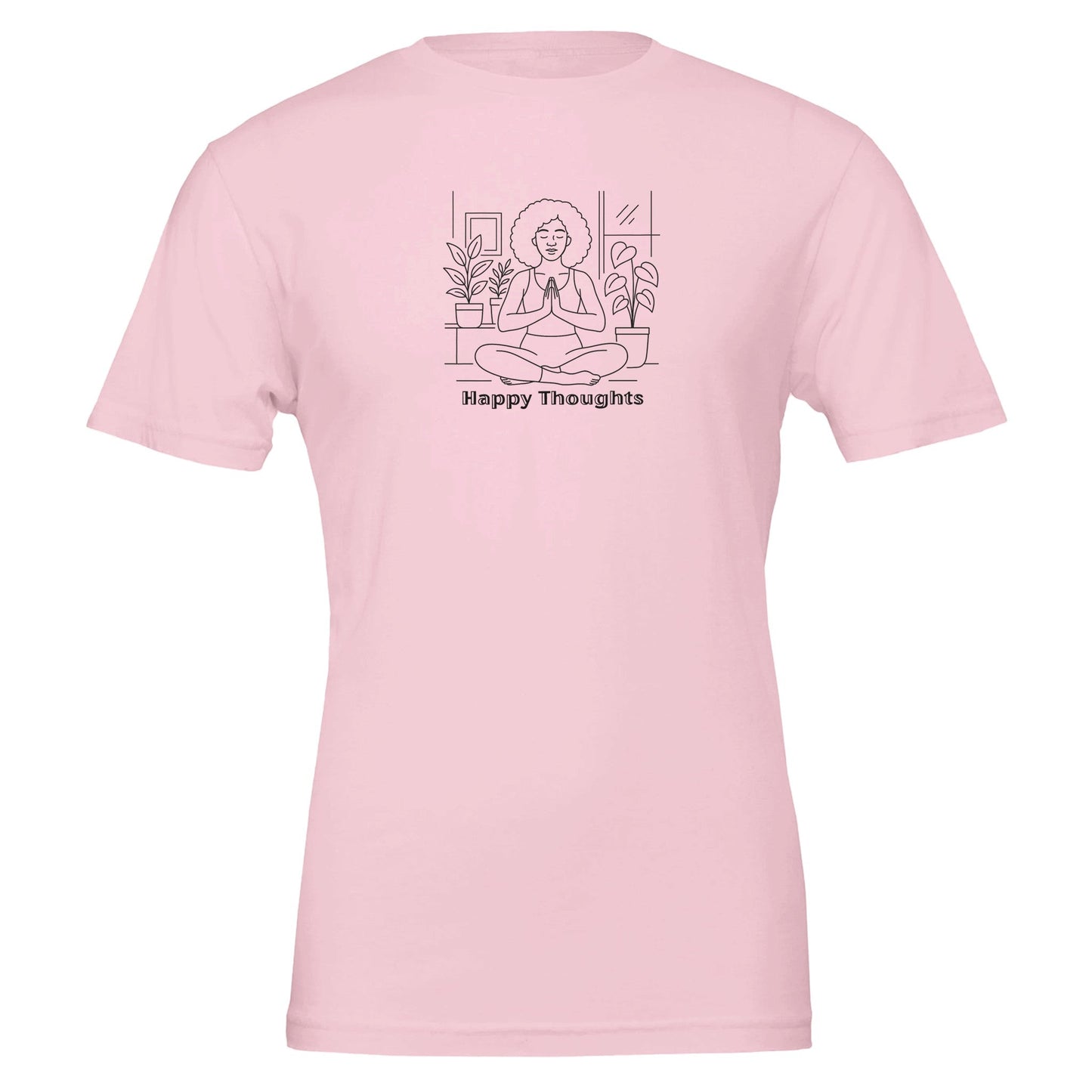 Happy Thoughts, Eco - Conscious TShirt - Vegan America