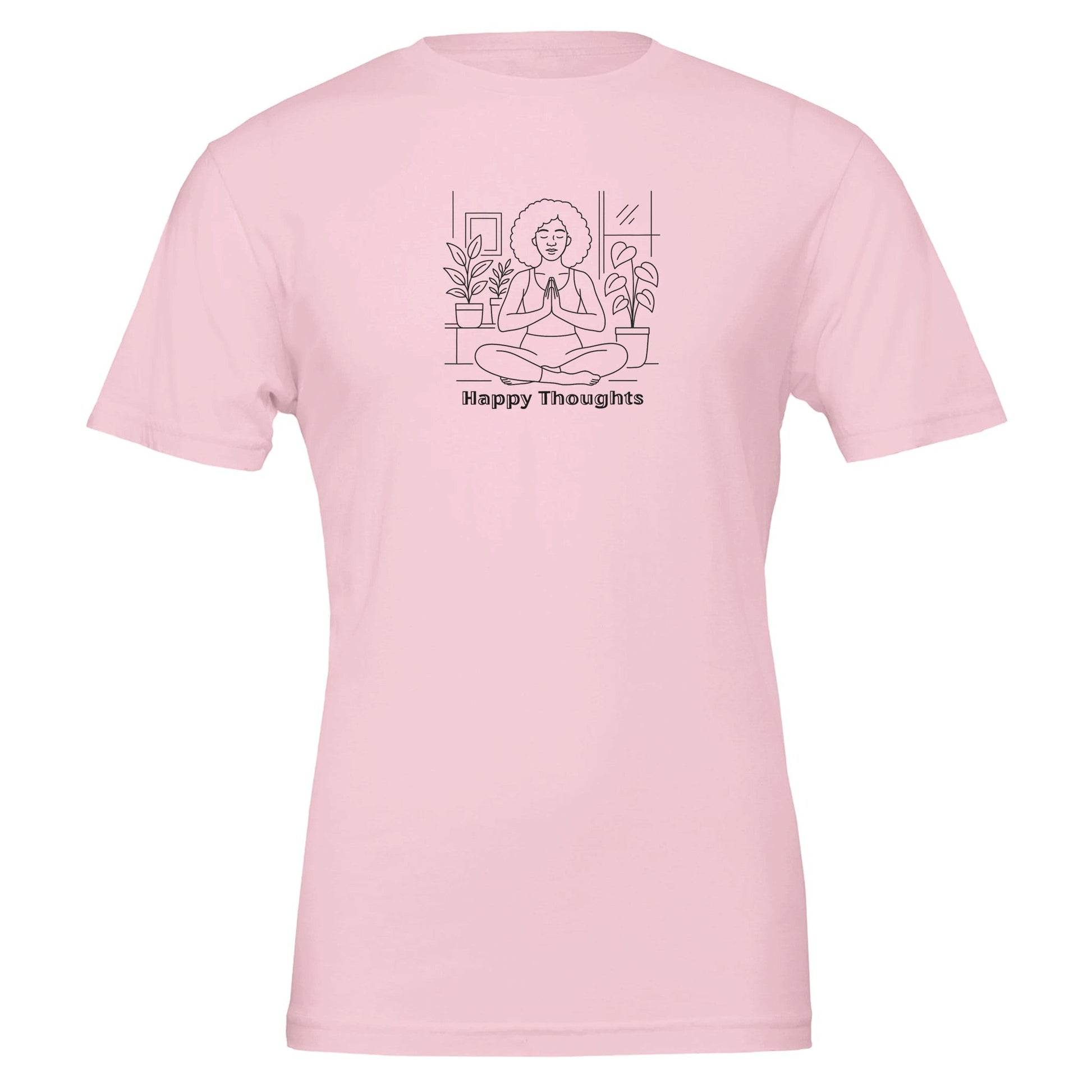 Happy Thoughts, Eco - Conscious TShirt - Vegan America