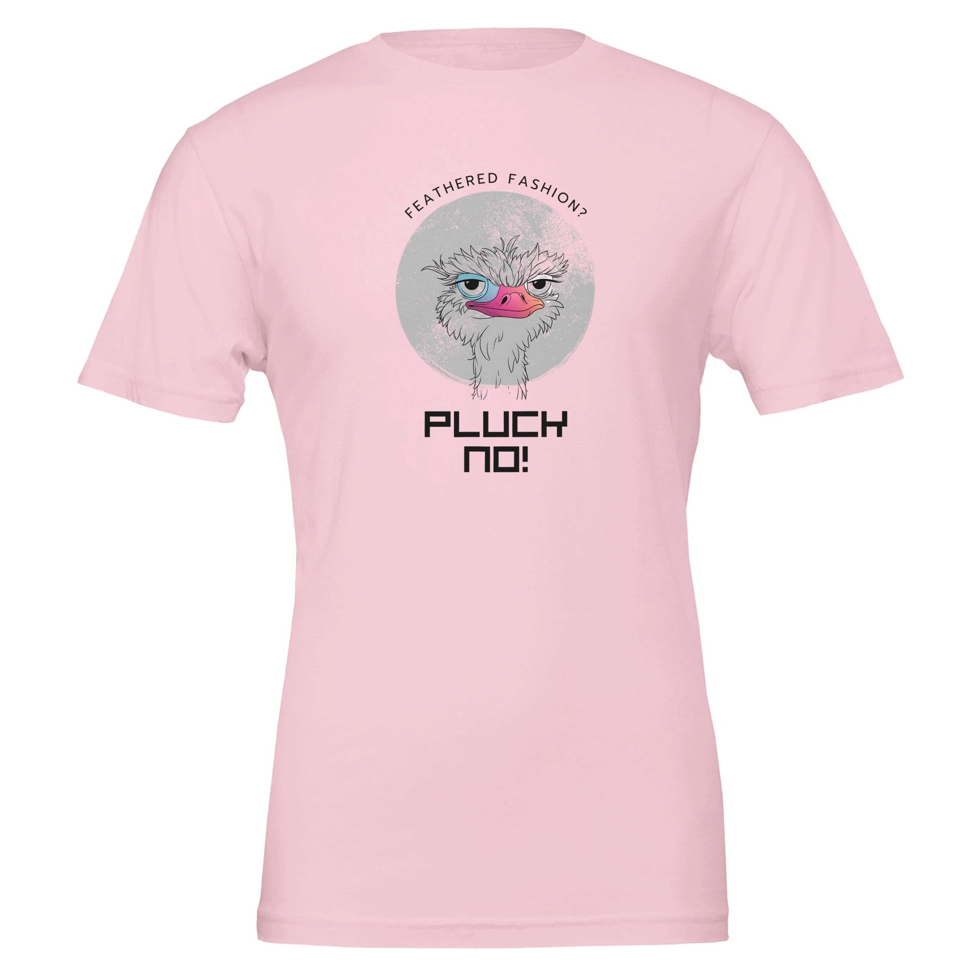 Pluck No! Funny Vegan Premium Tshirt - Vegan America