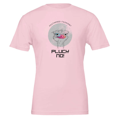 Pluck No! Funny Vegan Premium Tshirt - Vegan America