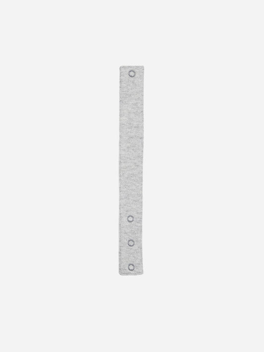 Pop My Way Organic Cotton Dummy & Toy Strap | Grey Grey / One Size
