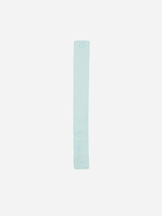 Pop My Way Organic Cotton Dummy & Toy Strap | Mint Mint / One Size