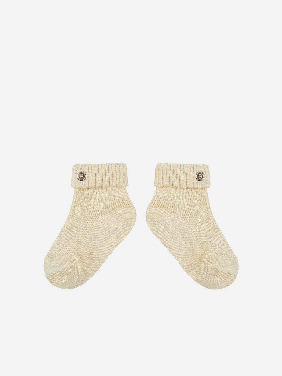 Pop My Way Organic Cotton Socks | Oatmeal Oatmeal / 6-18 months