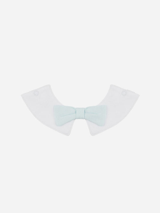 Organic Cotton Bow Tie Collar | Sky Blue