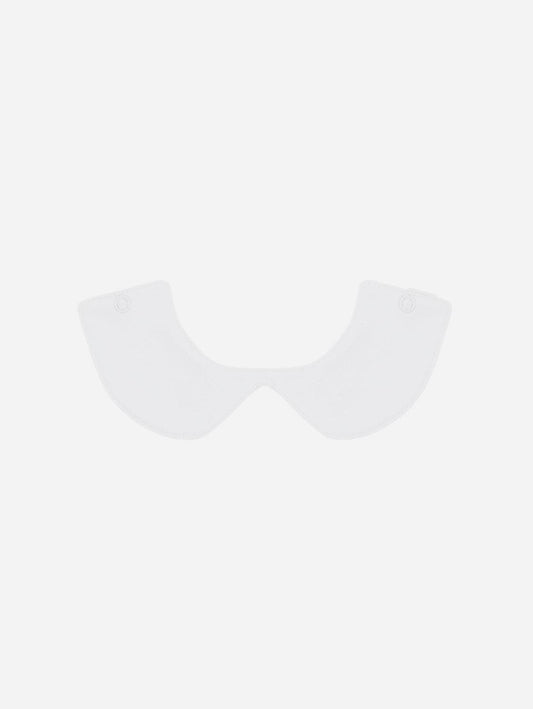 Pop My Way Organic Cotton Peter Pan Collar | White