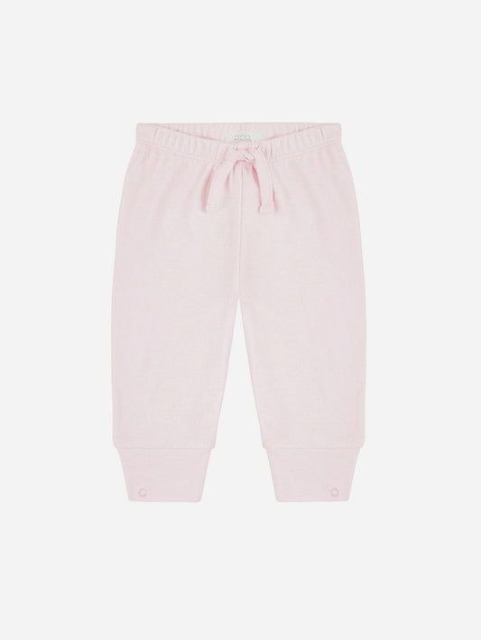 Pop My Way Organic Cotton Trousers | Pink Pink / 3-6 months